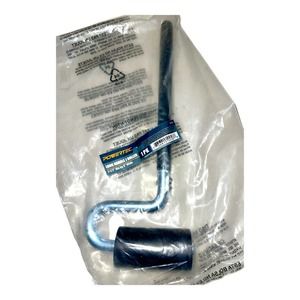 Powertech 71010 Long Handle J-Roller with Rubber Roller, 1-1/2-Inch by 3-Inch